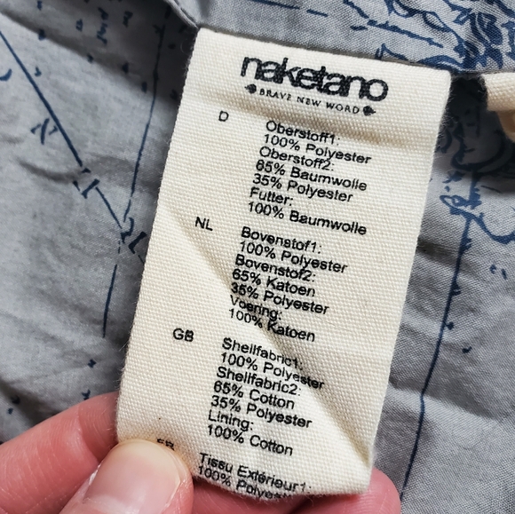 Naketano "surviving is a spirit" zip up jacket - Picture 10 of 12